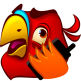 Sticker Pack: Rude Parrot