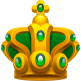 Green Hoop Crown Flair