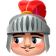 Sticker Pack: Carl the Knight
