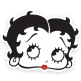Sticker Pack: Betty Boop BW