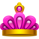Pink Crown Flair