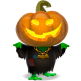 Pumpkin Frog - Halloween