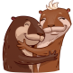 Sticker Pack: Otters