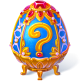 Mystery Egg Flair Blue